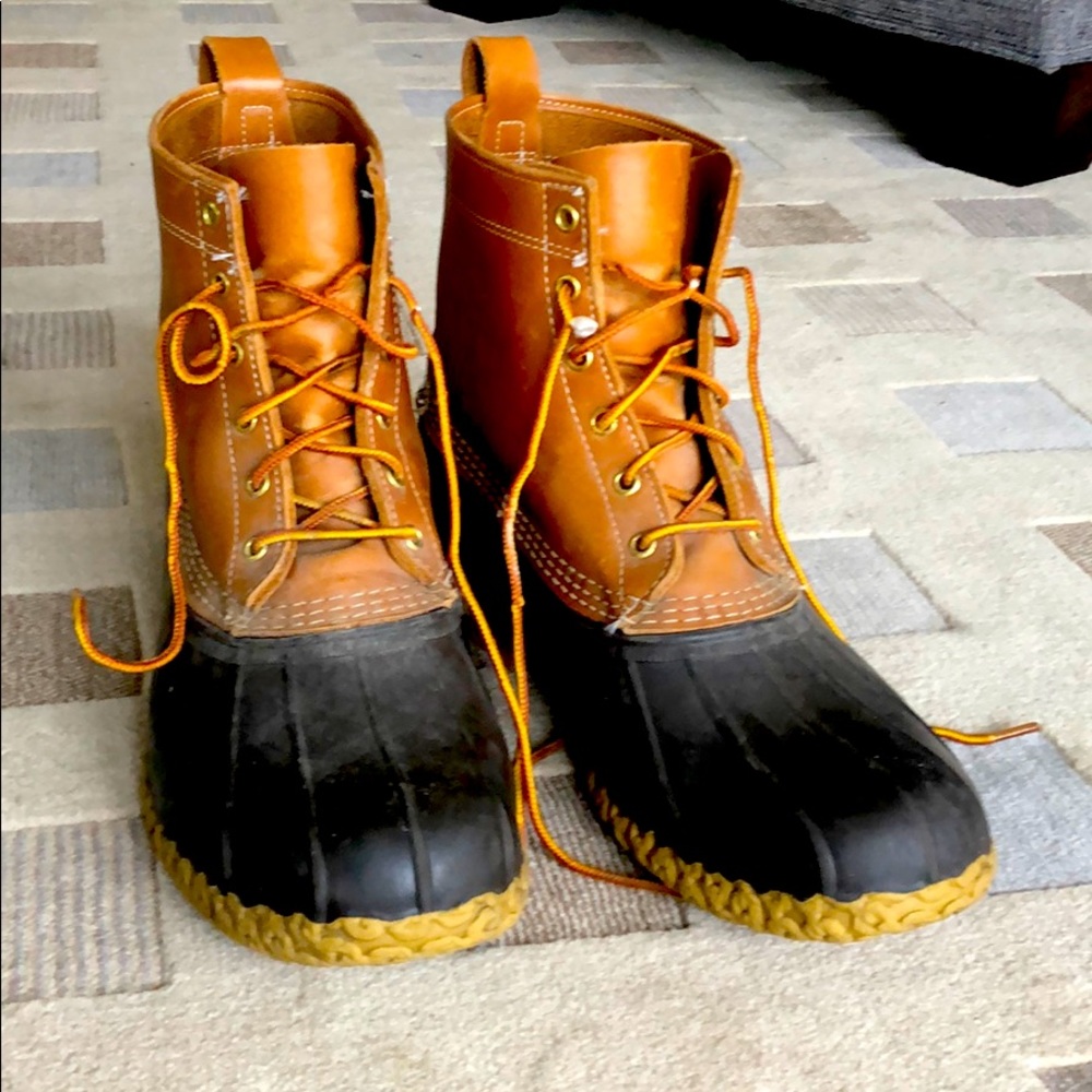 LL Bean duck boots